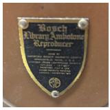LLR - Antique Bosch Library Ambotone Reproducer - 1920s Radio Speaker
