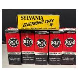 LLR - Vintage Vacuum Tubes Assortment - RCA/Sylvania/CBS Hytron Electron Tubes (12SQ7 GT, 6SN7 GT, 50L6 GT)