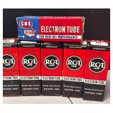 LLR - Vintage Vacuum Tubes Assortment - RCA/Sylvania/CBS Hytron Electron Tubes (12SQ7 GT, 6SN7 GT, 50L6 GT)