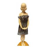LLR - Demetre H. Chiparus Innocence Vintage Art Deco Sculpture