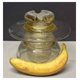 LLR - Large Vintage Glass Insulator by Pyrex