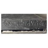 LLR - The Bailey Co. Sam Lord Wise "NAN" Vintage Chalkware Bust Sculpture