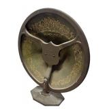 RR - Antique Crosley Super Musicone Radio - Art Deco Round Speaker