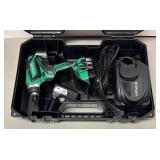 RR - Hitachi 12V Cordless Impact Driver Kit w/ 2 Batteries & Charger Model: WH10DFL2