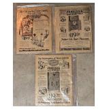 LLR - Three Antique Issues of Radio Digest Magazines