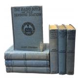 LLR - The Radio Boys Series Books - Allen Chapman Vintage Books Collection