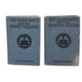 LLR - The Radio Boys Series Books - Allen Chapman Vintage Books Collection