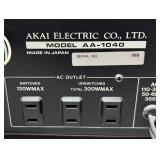 RR - Akai Stereo Receiver Model: AA-1040