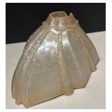 FR - Five Vintage Art Nouveau Glass Slip Shades