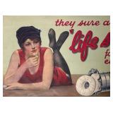 FR - Life Savers Pep-O-Mint Vintage Unframed Promotional Print Poster