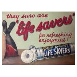 FR - Life Savers Pep-O-Mint Vintage Unframed Promotional Print Poster