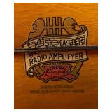 O - Antique Music Master Radio Amplifier Horn Speaker