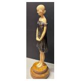 LLR - Demetre H. Chiparus Innocence Vintage Art Deco Sculpture