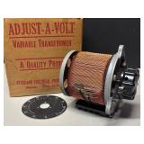 LLR - Standard Electric 500BU Adjust-A-Volt Variable Transformer 115V In 0-135V Out