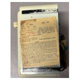 LLR - Vintage Art Deco Mirror-Tone Radio Model: 4B7