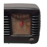 LLR - Philco Transitone Vintage Table Radio - 115V AC/DC, 30W Model: 48-200