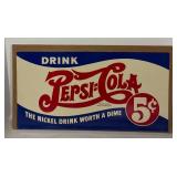 FR - Vintage Pepsi-Cola Advertising Unframed Print