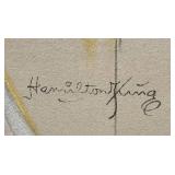 FR - Signed Hamilton King Gouache and Pastel Painting