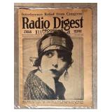 LLR - Three Antique Issues of Radio Digest Magazines