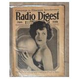 LLR - Three Antique Issues of Radio Digest Magazines