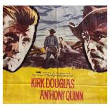 RR - Kirk Douglas Last Train From Gun Hill Unframed Movie Poster