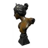 LLR - Antique Diana Bust by Emmanuel Villanis