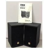 LLR - BSR Model 402 Outdoor Speaker System / Two Speakers