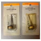 LLR - Radio Shack Audio Taper Potentiometer 5k & 100k (271-1720/271-1722) & Olson Assorted Parts