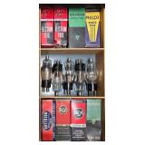 RR - Vintage Vacuum Tubes - Mixed Brands including Sylvania, RCA, Philco, Raytheon and Hytron