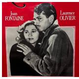 RR - Rebecca Unframed Movie Poster - Joan Fontaine & Laurence Olivier