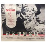 RR - Vintage Movie Poster Print Sayonara