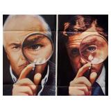 RR - Sleuth Movie Unframed Poster Print