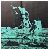 RR - Footprints on the Moon Apollo II Unframed Movie Poster Print