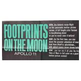 RR - Footprints on the Moon Apollo II Unframed Movie Poster Print