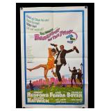 RR - Vintage 1967 Barefoot in the Park Unframed Movie Poster Print