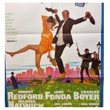 RR - Vintage 1967 Barefoot in the Park Unframed Movie Poster Print