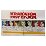 RR - Vintage Krakatoa East of Java Unframed Movie Poster