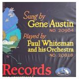 FR - Victor Records Unframed Print - My Blue Heaven