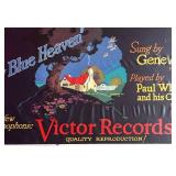 FR - Victor Records Unframed Print - My Blue Heaven