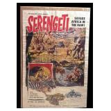 RR - Vintage 1959 Serengeti Unframed Movie Poster Print