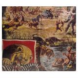 RR - Vintage 1959 Serengeti Unframed Movie Poster Print