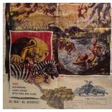 RR - Vintage 1959 Serengeti Unframed Movie Poster Print