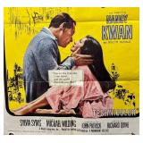 RR - The World of Suzie Wong - Vintage Unframed Film Poster