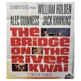 RR - Vintage The Bridge on the River Kwai Unframed Movie Poster Print