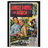 RR - Jungle Drums of Africa Poster Print - Vintage Unframed Film Memorabilia