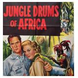 RR - Jungle Drums of Africa Poster Print - Vintage Unframed Film Memorabilia