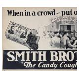 FR - Vintage Smith Brothers Advertising Print - The Candy Cough Drop