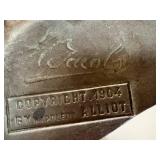 DR - Henri Jacobs Art Nouveau Bronze Bust - Signed H. Jacobs, Cast by Napoleon Alliot, Circa 1904