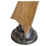 DR - Art Deco Mid-Century Bronze Female Bust Sculpture