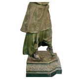 LR - Antique Max Arthur Waagen Attributed Orientalist Spelter Sculpture